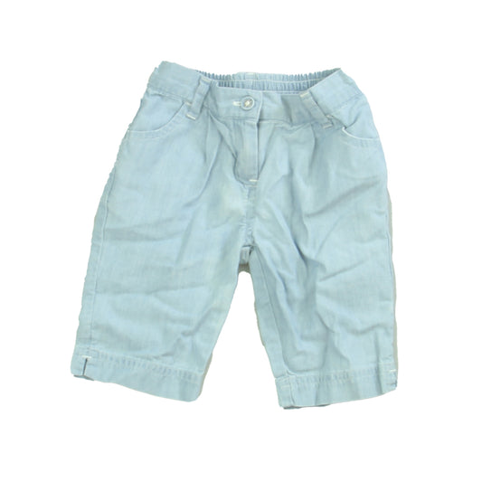 Janie and Jack Girls Blue Pants Size: 6-12 Months Blue