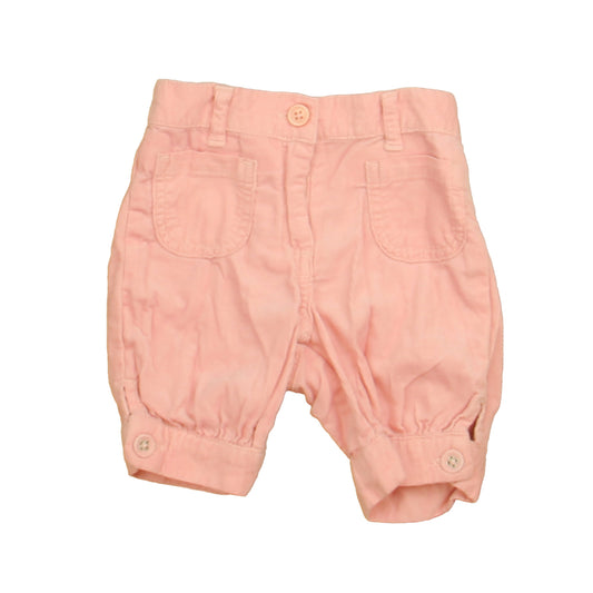 Janie and Jack Girls Pink Corduroy Pants Size: 6-12 Months Pink