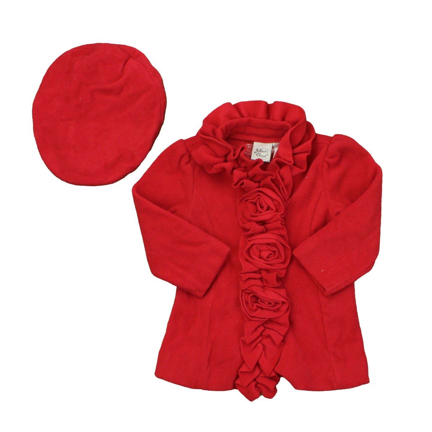 Jillian's Closet Girls Red Jacket Size: 12 Months Red