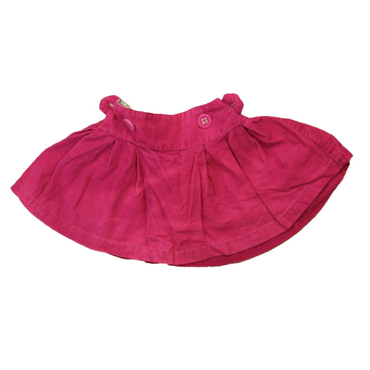 JoJo Maman Bebe Girls Magenta Skirt Size: 6-12 Months Magenta