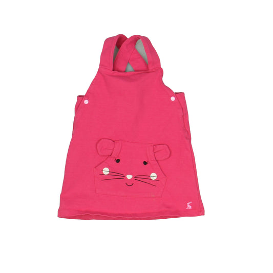 Joules Girls Pink Jumper Size: 6-9 Months Pink