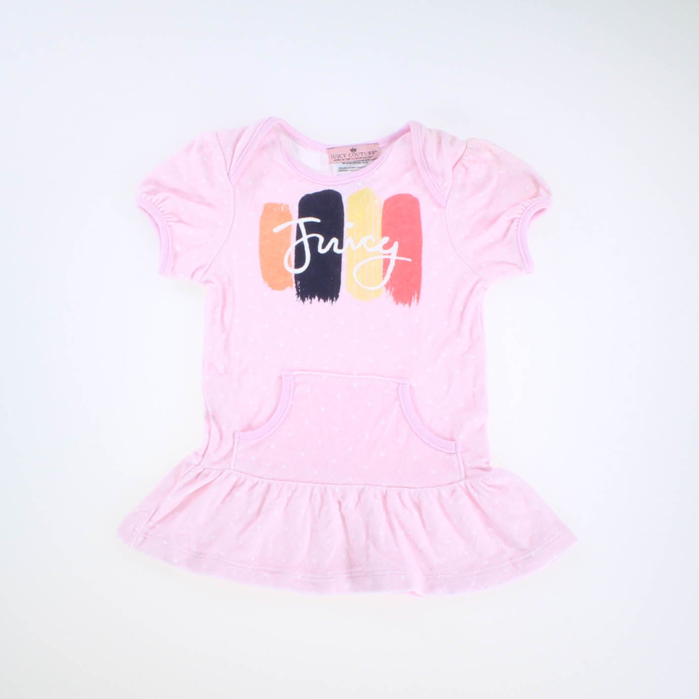 Juicy Couture Girls Pink Dress Size: 12-18 Months Pink