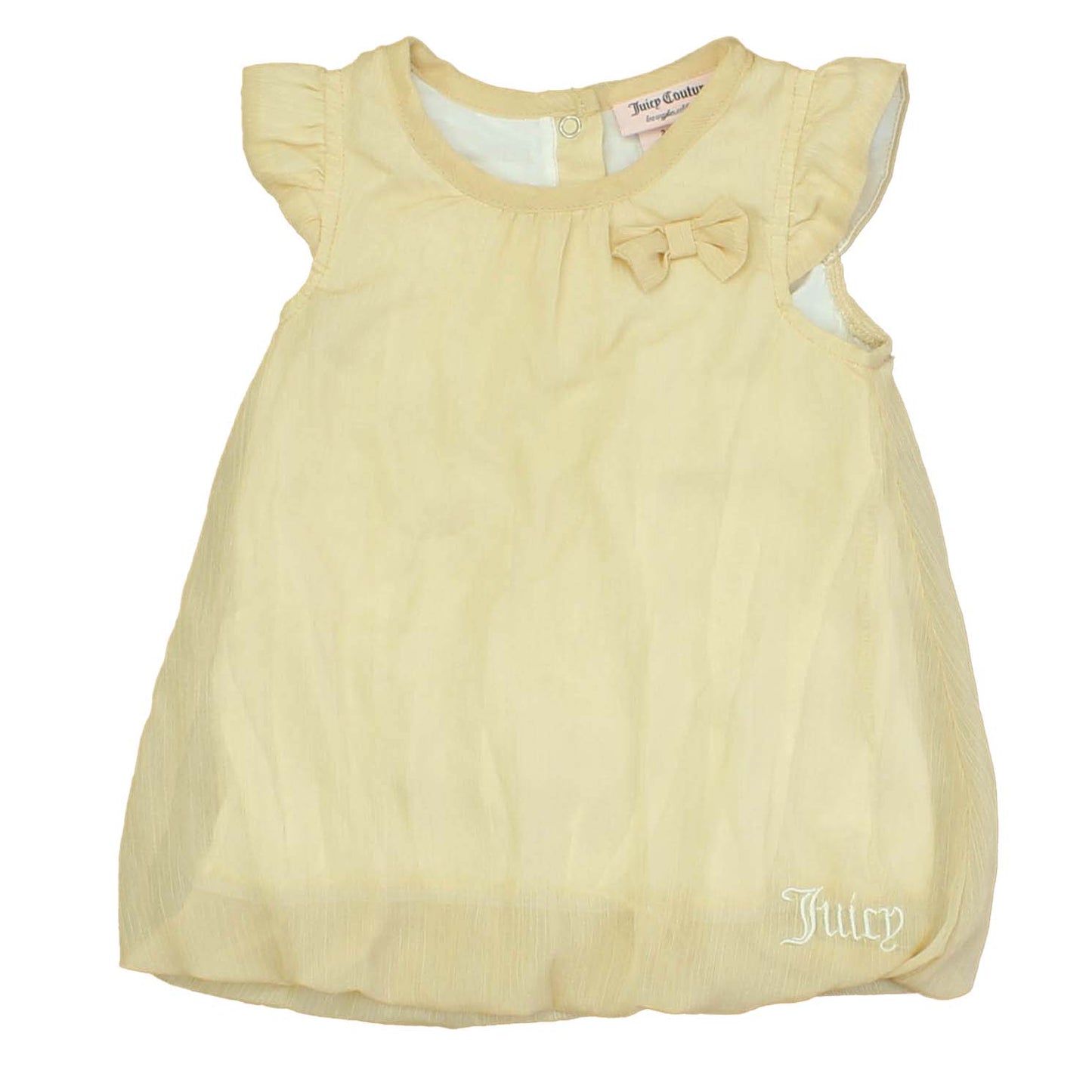 Juicy Couture Girls Gold Dress Size: 24 Months Gold