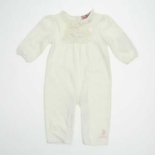 Juicy Couture Girls White Long Sleeve Outfit Size: 3-6 Months White