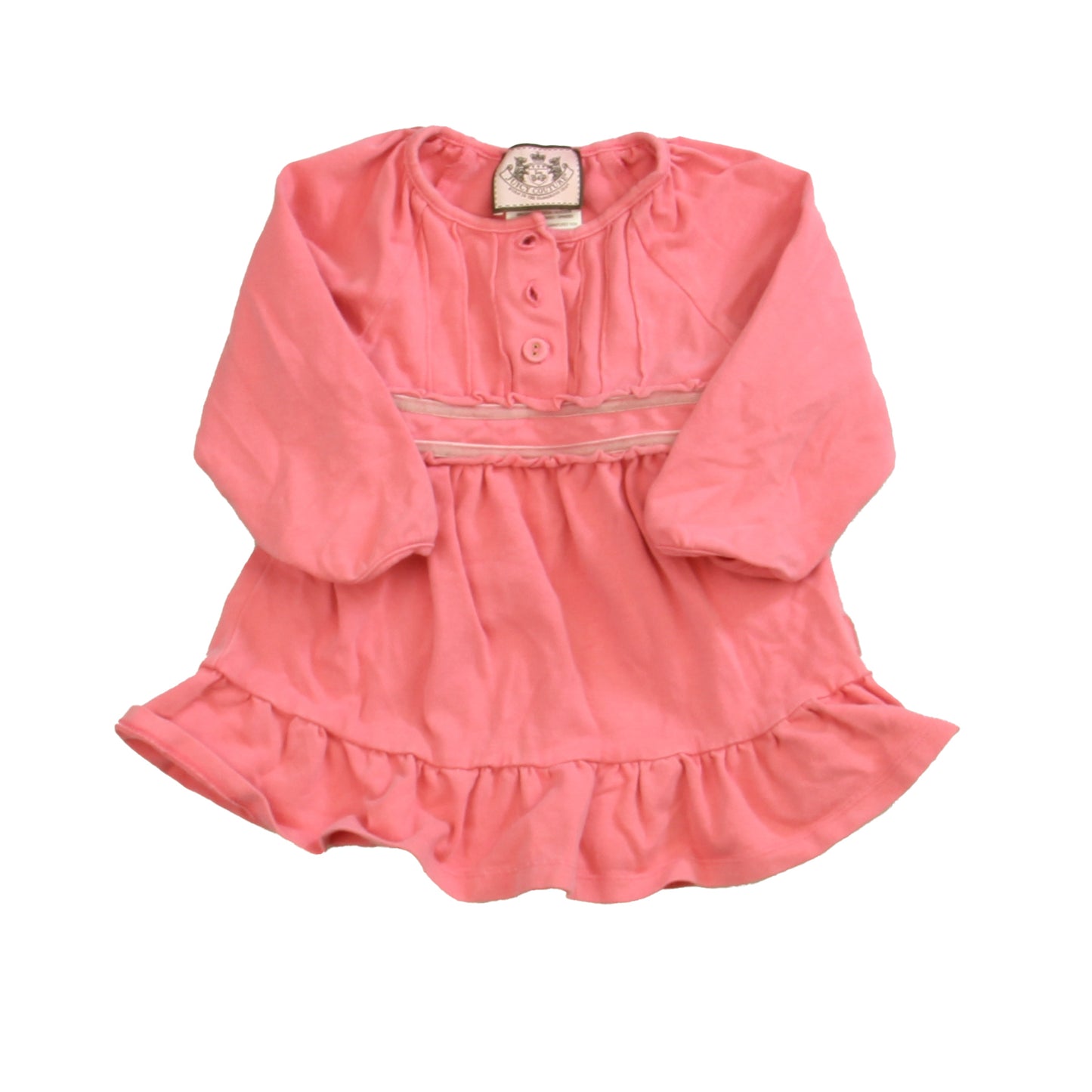 Juicy Couture Girls Pink Dress Size: 6-12 Months Pink