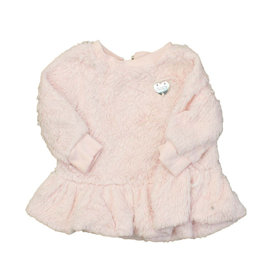 Juicy Couture Girls Pink Dress Size: 6-9 Months Pink