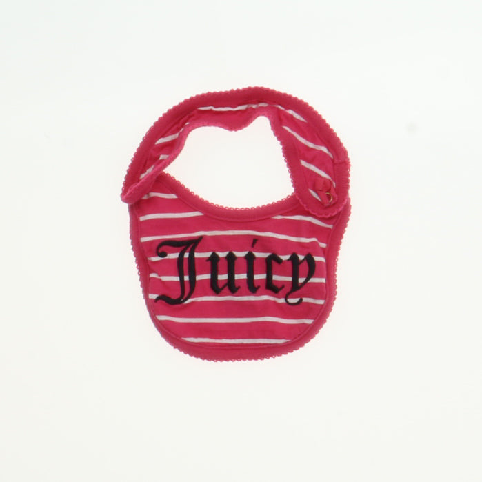 Juicy Couture Girls Pink Bib Size: One size Pink