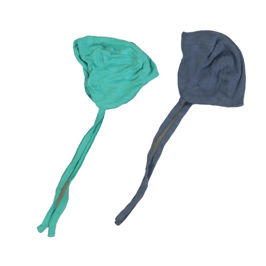 Kate Quinn Unisex Blue Hat Size: 0-3 Months Blue