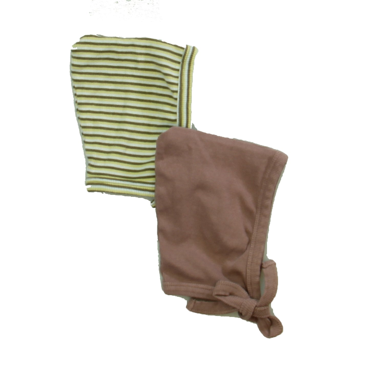 Kate Quinn Unisex Mauve | Green Stripe Hat Size: 6-12 Months Mauve | Green Stripe