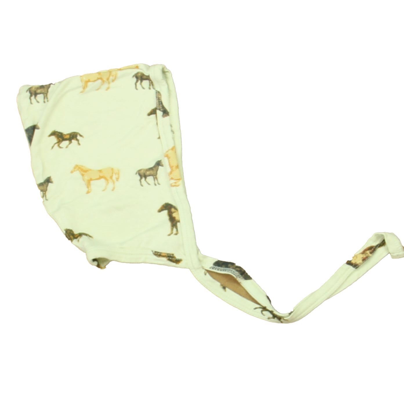 Kate Quinn Unisex Aqua Horses Hat Size: 12-18 Months Aqua Horses