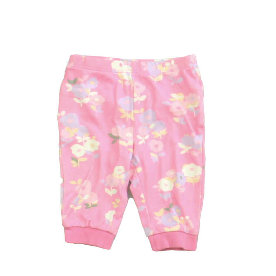 Kate Spade Girls Pink Floral Leggings Size: 3 Months Pink Floral
