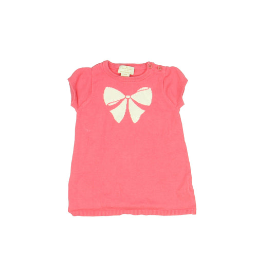 Kate Spade Girls Pink Sweater Dress Size: 9 Months Pink