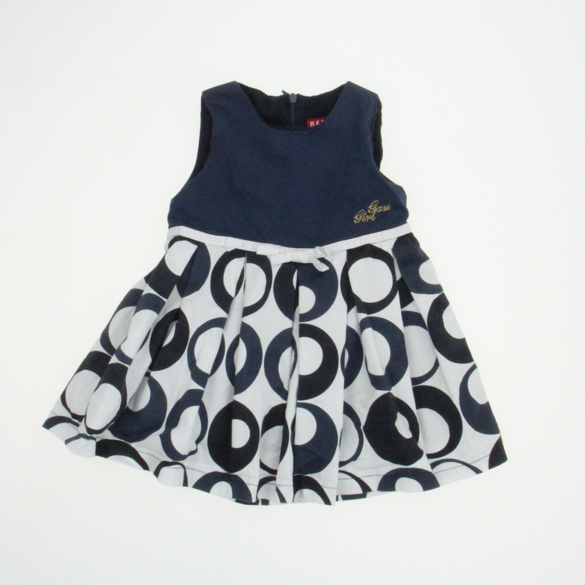 Keshet Girls Blue | White Dress Size: 12 Months Blue | White