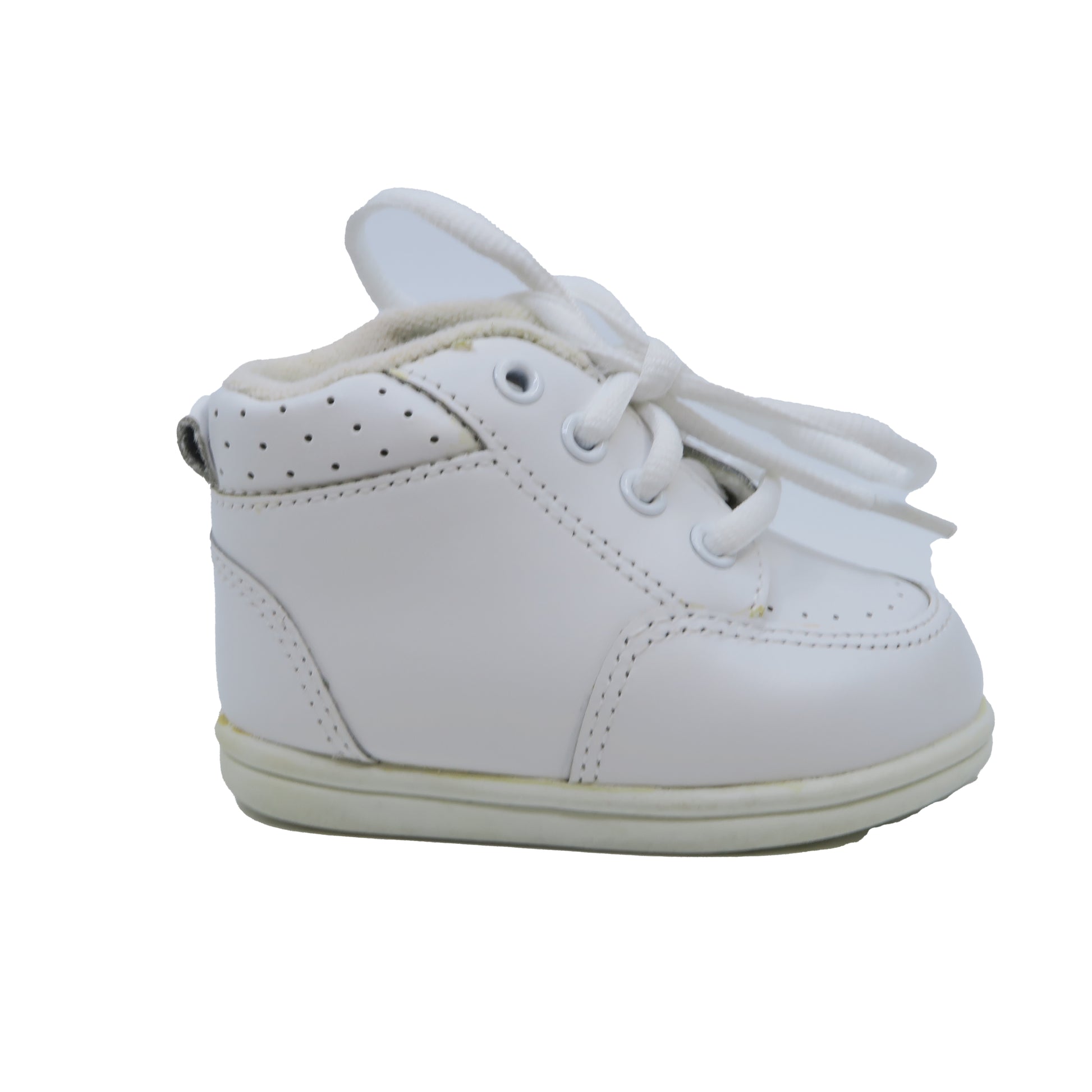 Kid Connection Unisex White Shoes Size: 2 Infant White