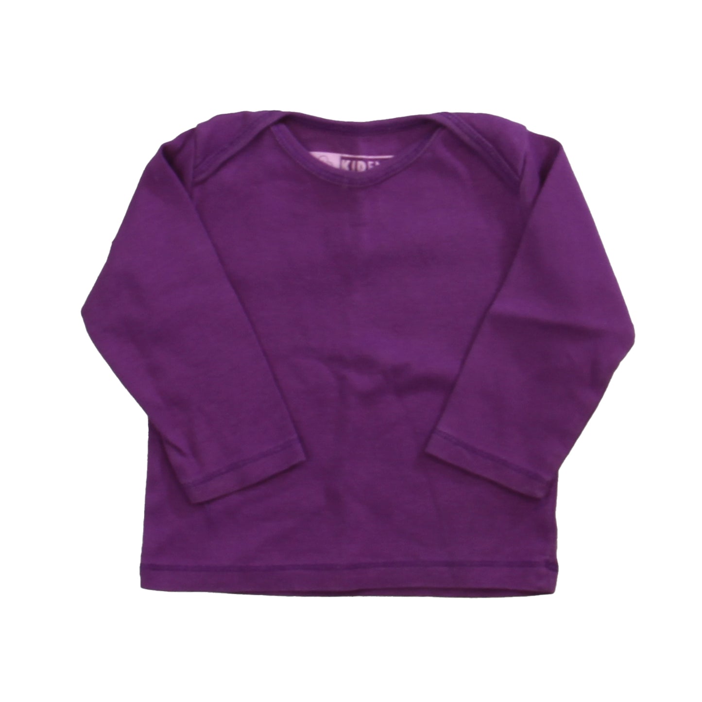 Kidential Girls Purple Long Sleeve T-Shirt Size: 9-12 Months Purple