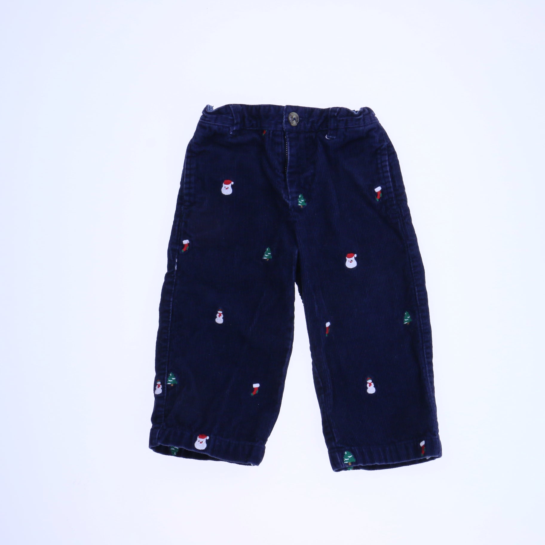 Kitestrings Boys Navy Corduroy Pants Size: 12 Months Navy