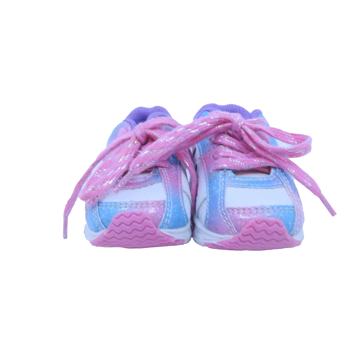 Koala Kids Girls White | Pink | Blue | Purple Sneakers Size: 2 Infant White | Pink | Blue | Purple