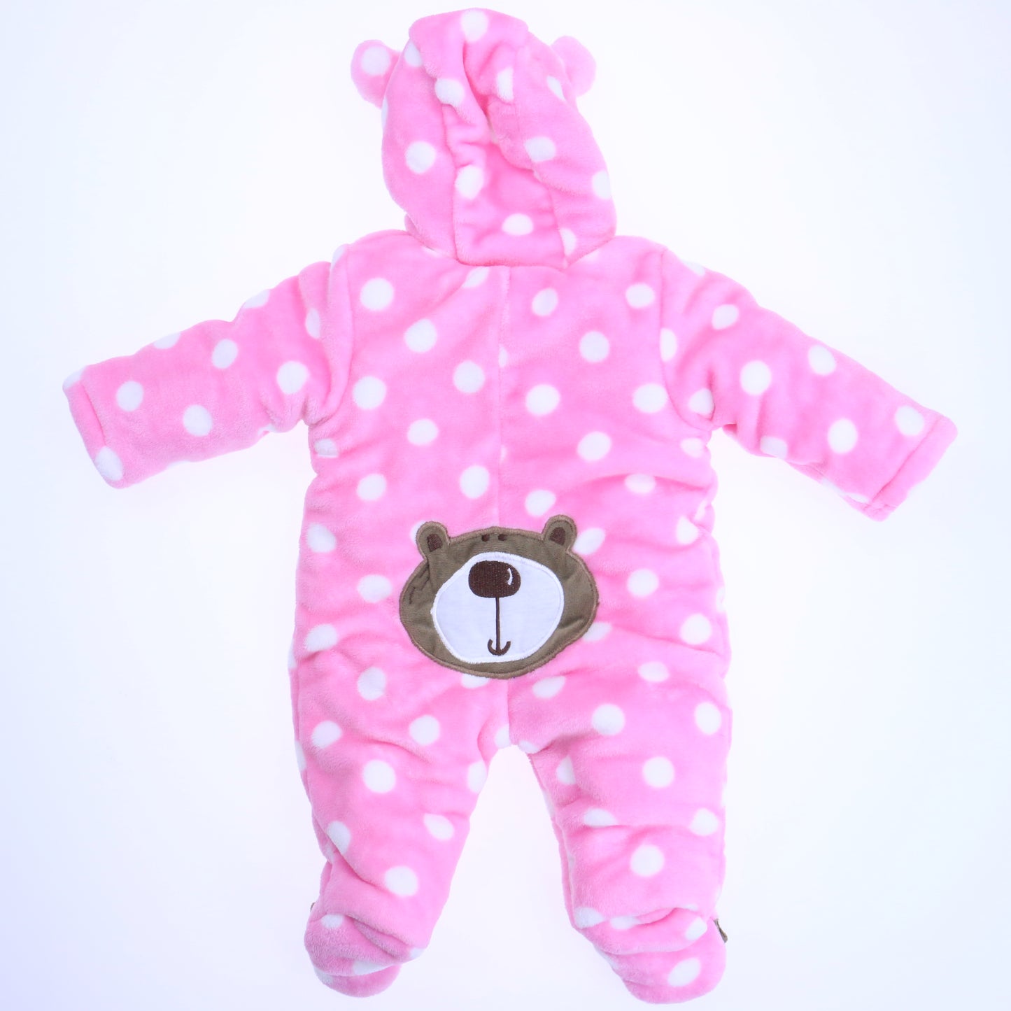 Kraftbean Girls Pink | White Bunting Size: 6 Months Pink | White