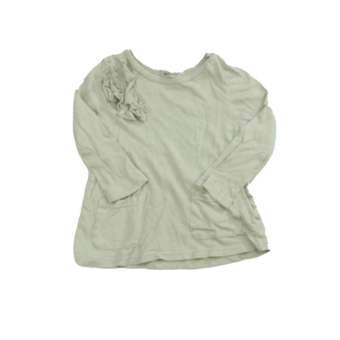 LAmade Kids Girls Grey Long Sleeve T-Shirt Size: 3-6 Months Grey