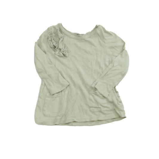 LAmade Kids Girls Grey Long Sleeve T-Shirt Size: 3-6 Months Grey