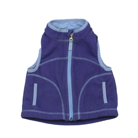 L.L.Bean Unisex Purple Vest Size: 6-12 Months Purple