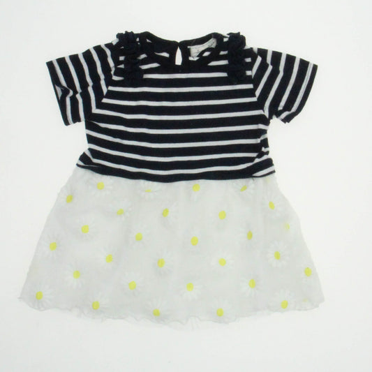 La Petit Lilly Girls Blue | White Dress Size: 12-18 Months Blue | White