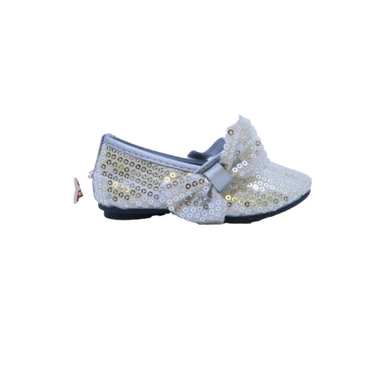 Laura Ashley Girls Silver Shoes Size: 5 Toddler Silver