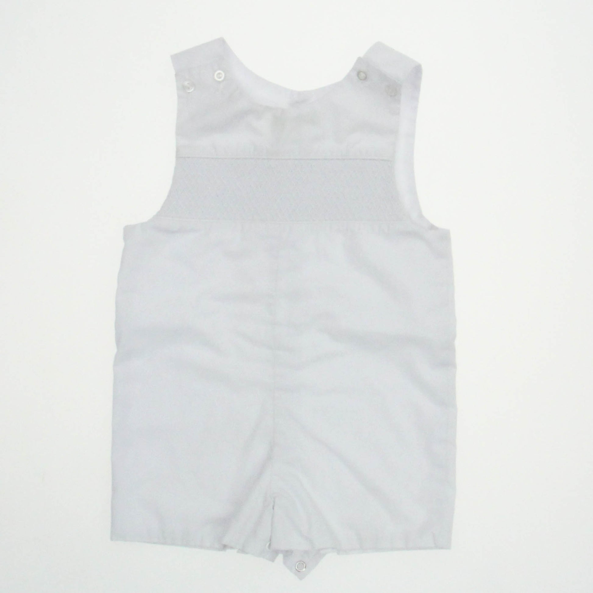 Le' Za Me Girls White Overall Shorts Size: 12 Months White