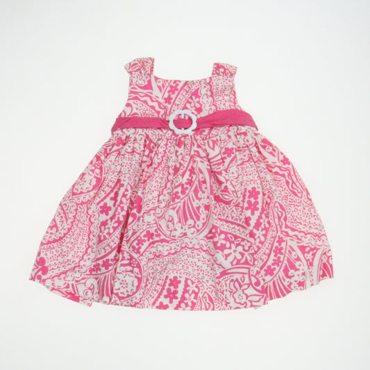 Lilly Wicket Girls Pink | White Dress Size: 18 Months Pink | White