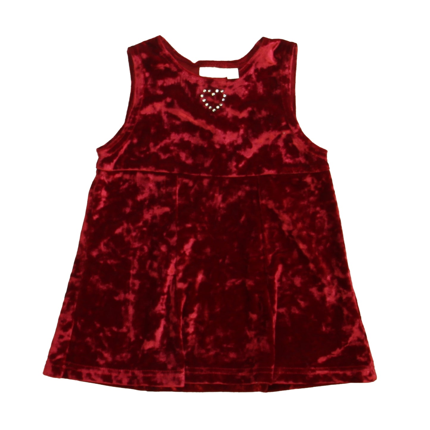 MM Mini Girls Red Dress Size: 6 Months Red