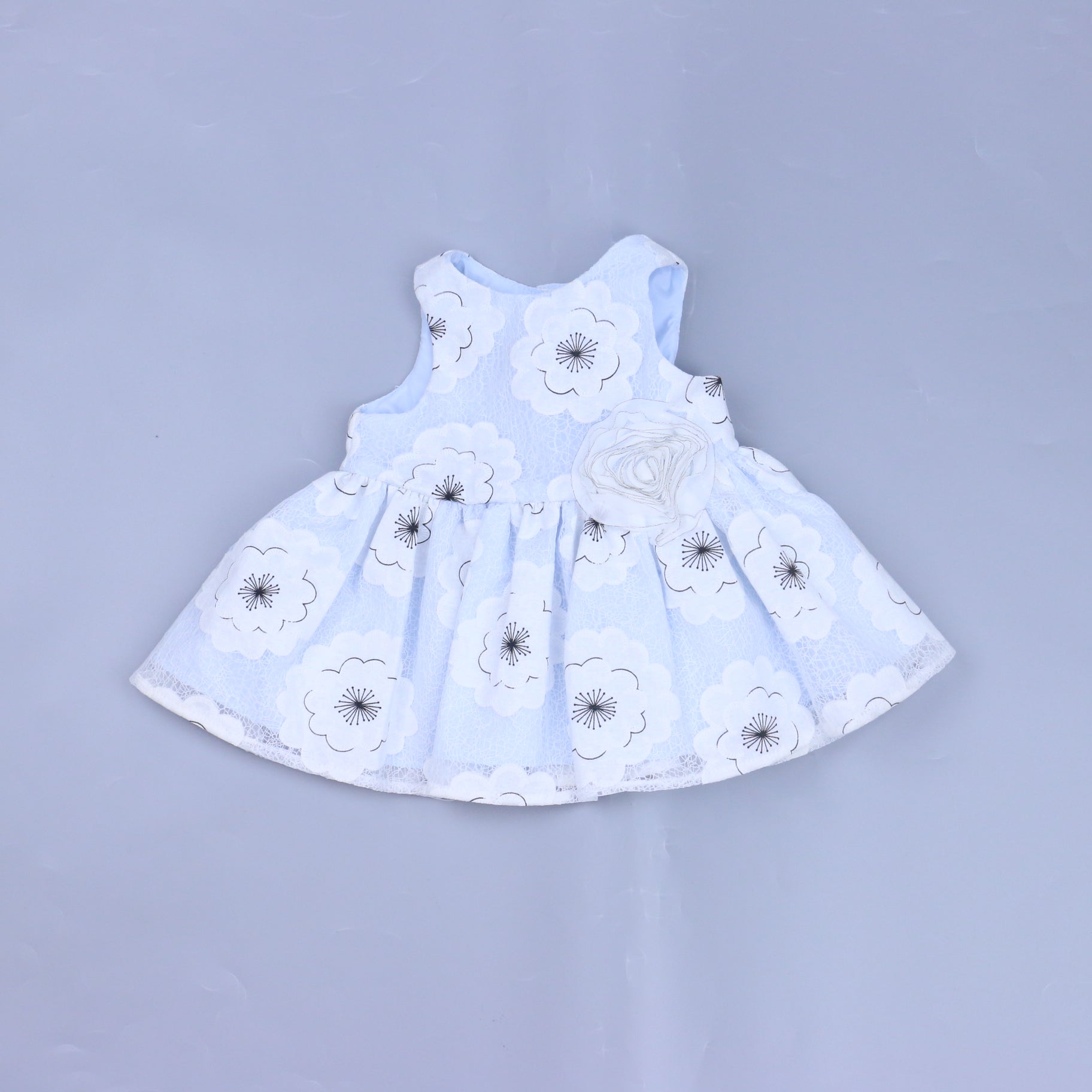 Marmellata Girls Blue | White Special Occasion Dress Size: 0-3 Months Blue | White