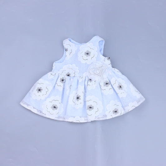 Marmellata Girls Blue | White Special Occasion Dress Size: 0-3 Months