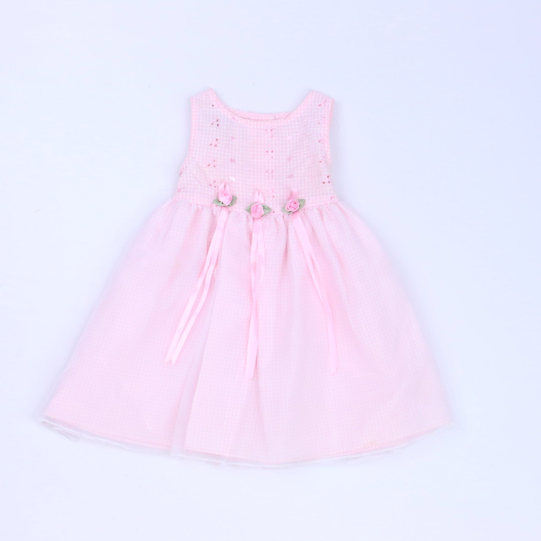Marmellata Girls White | Pink Special Occasion Dress Size: 12 Months White | Pink