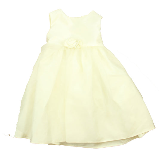 Marmellata Girls Ivory Sparkle Special Occasion Dress Size: 18 Months Ivory Sparkle
