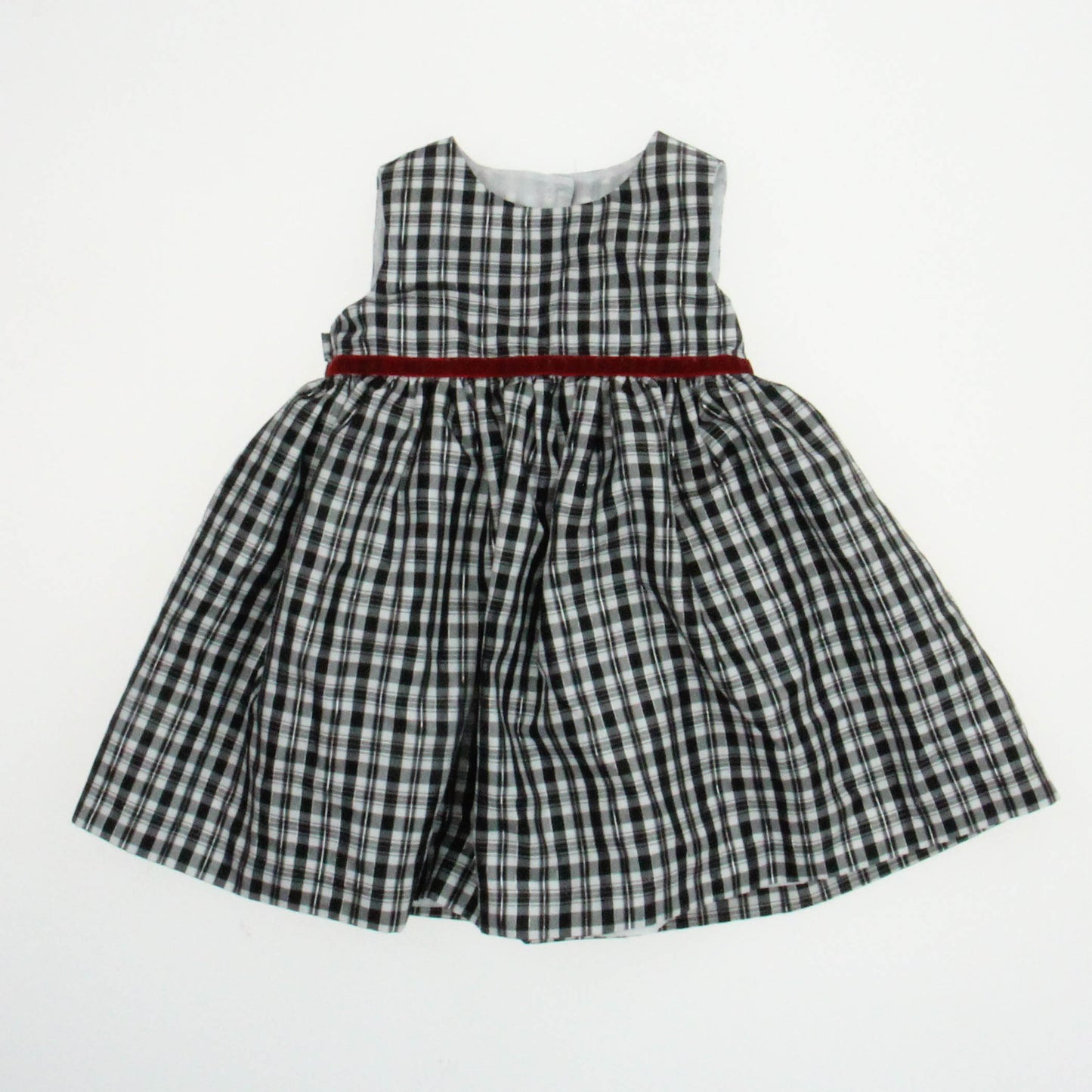 Marmellata Girls Black | White Dress Size: 6-9 Months Black | White