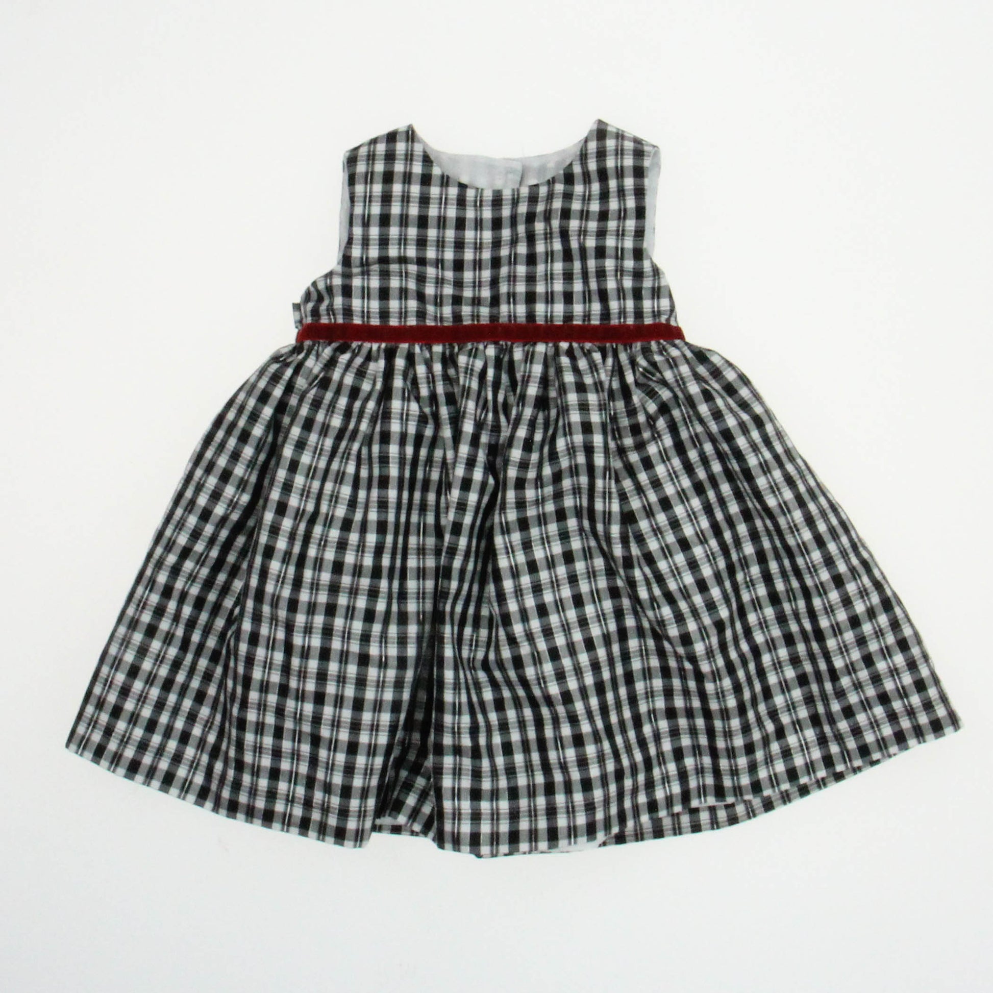 Marmellata Girls Black | White Dress Size: 6-9 Months Black | White