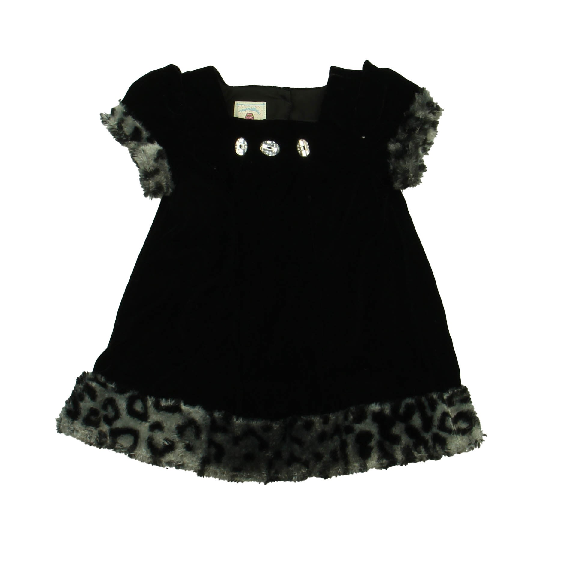 Marmellata Girls Black Special Occasion Dress Size: 6-9 Months Black