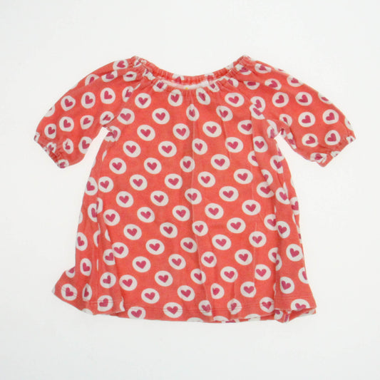 Masala Baby Girls Orange Dress Size: 6-12 Months Orange
