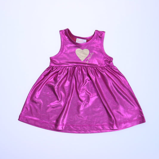 Masala Baby Girls Pink Dress Size: 6-12 Months Pink