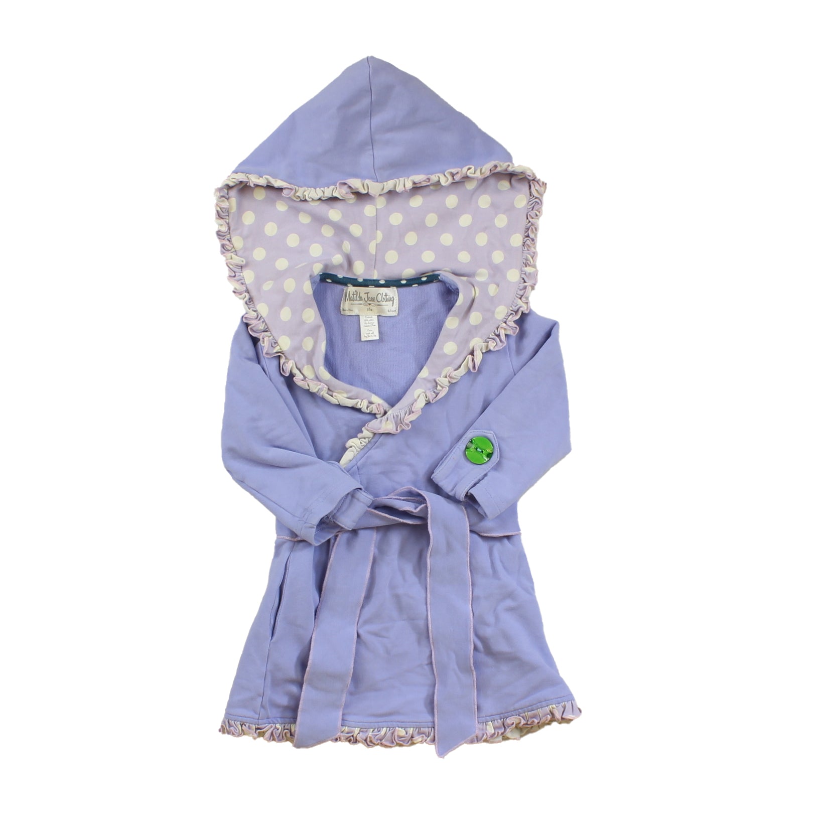 Matilda Jane Girls Purple Bathrobe Size: 18 Months Purple