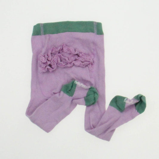 Baby Boden Girls Purple | Green Tights Size: 3-6 Months Purple | Green