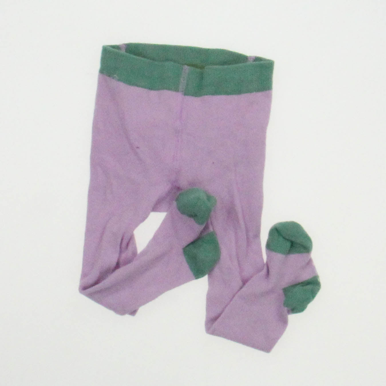 Baby Boden Girls Purple | Green Tights Size: 3-6 Months Purple | Green