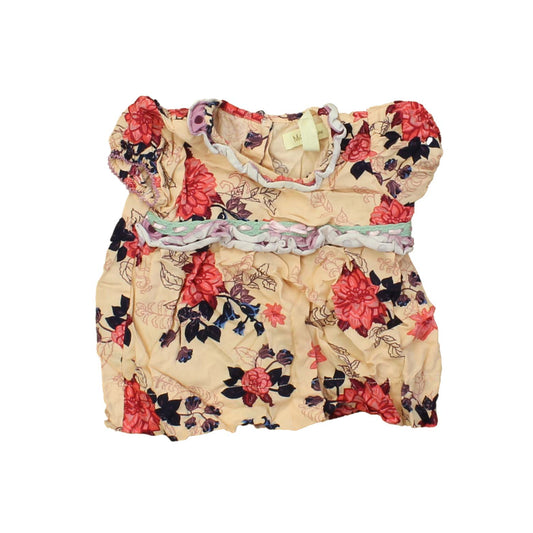 Matilda Jane Girls Pink | Floral Blouse Size: 6-12 Months Pink | Floral