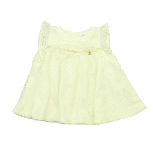Max Studio Girls Ivory Dress Size: 3-6 Months Ivory