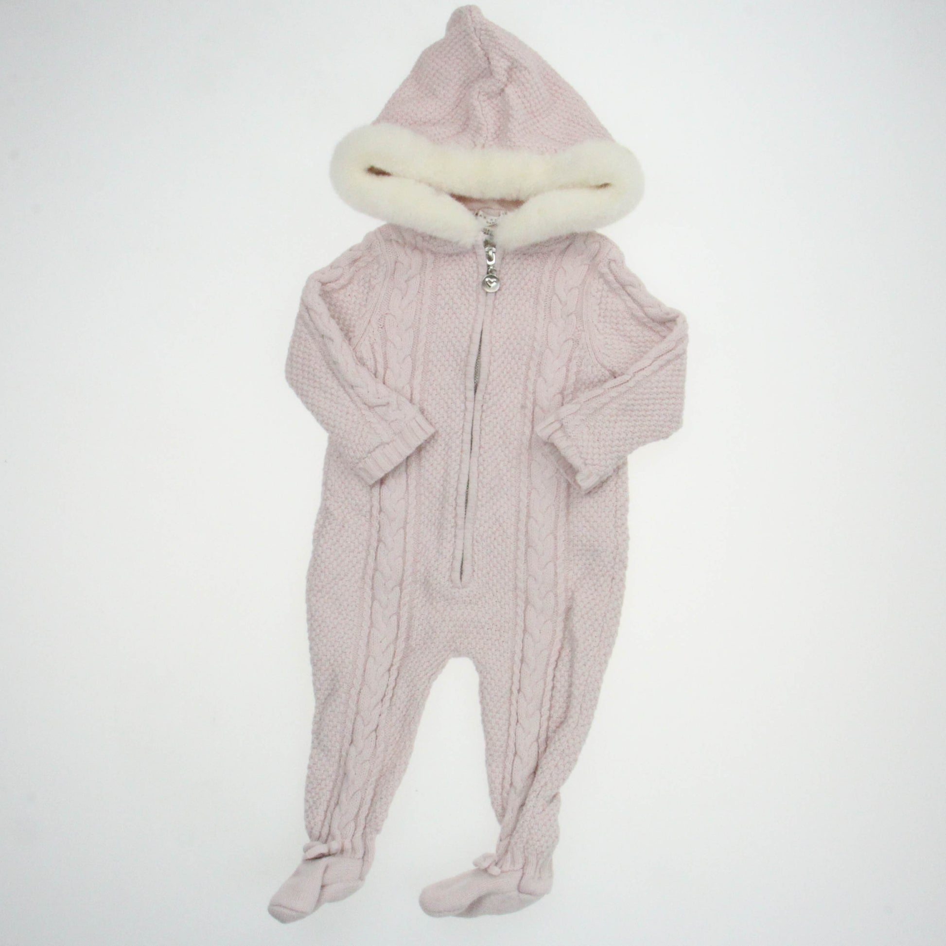 Max Studio Girls Pink Bunting Size: 6-9 Months Pink