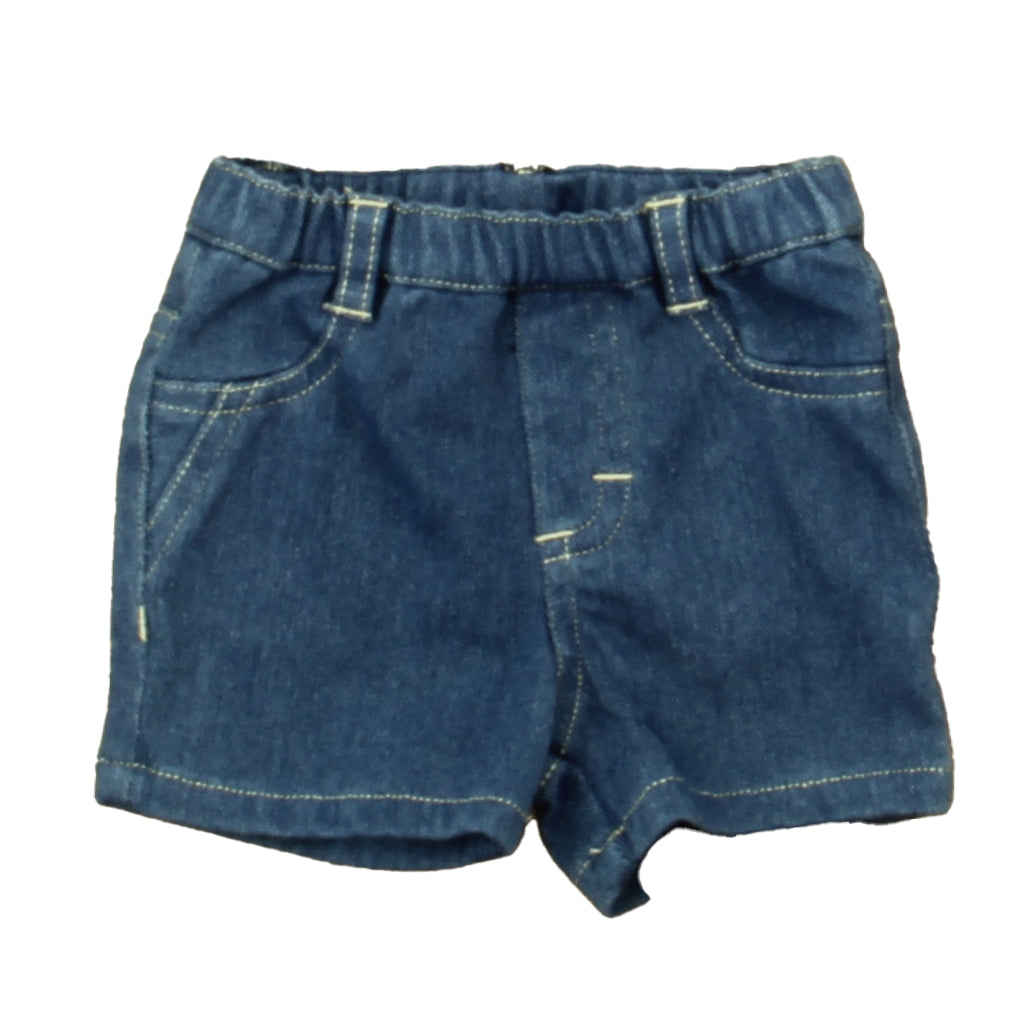 Mayoral Unisex Blue Shorts Size: 2-4 Months Blue