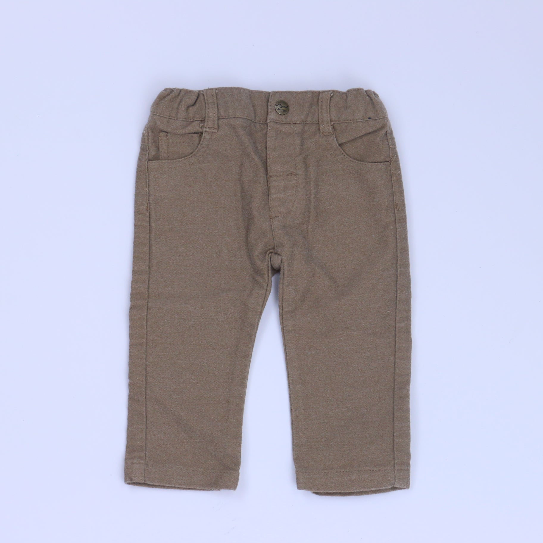 Mayoral Boys Brown Pants Size: 6 Months Brown