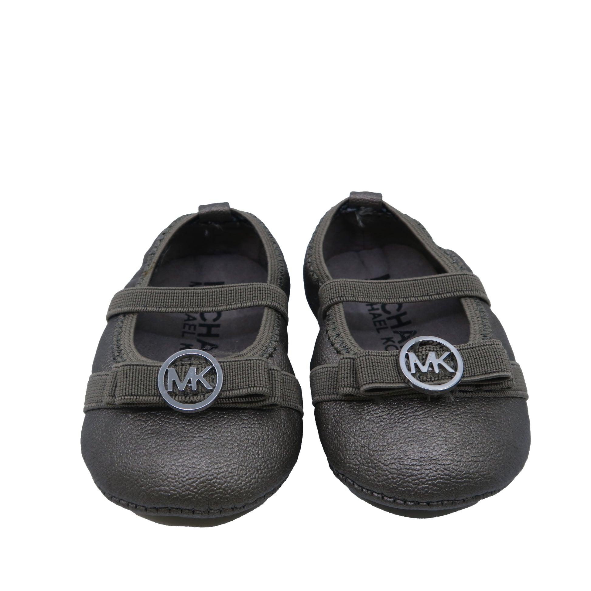 Michael Kors Girls Silver Shoes Size: 1 Infant Silver