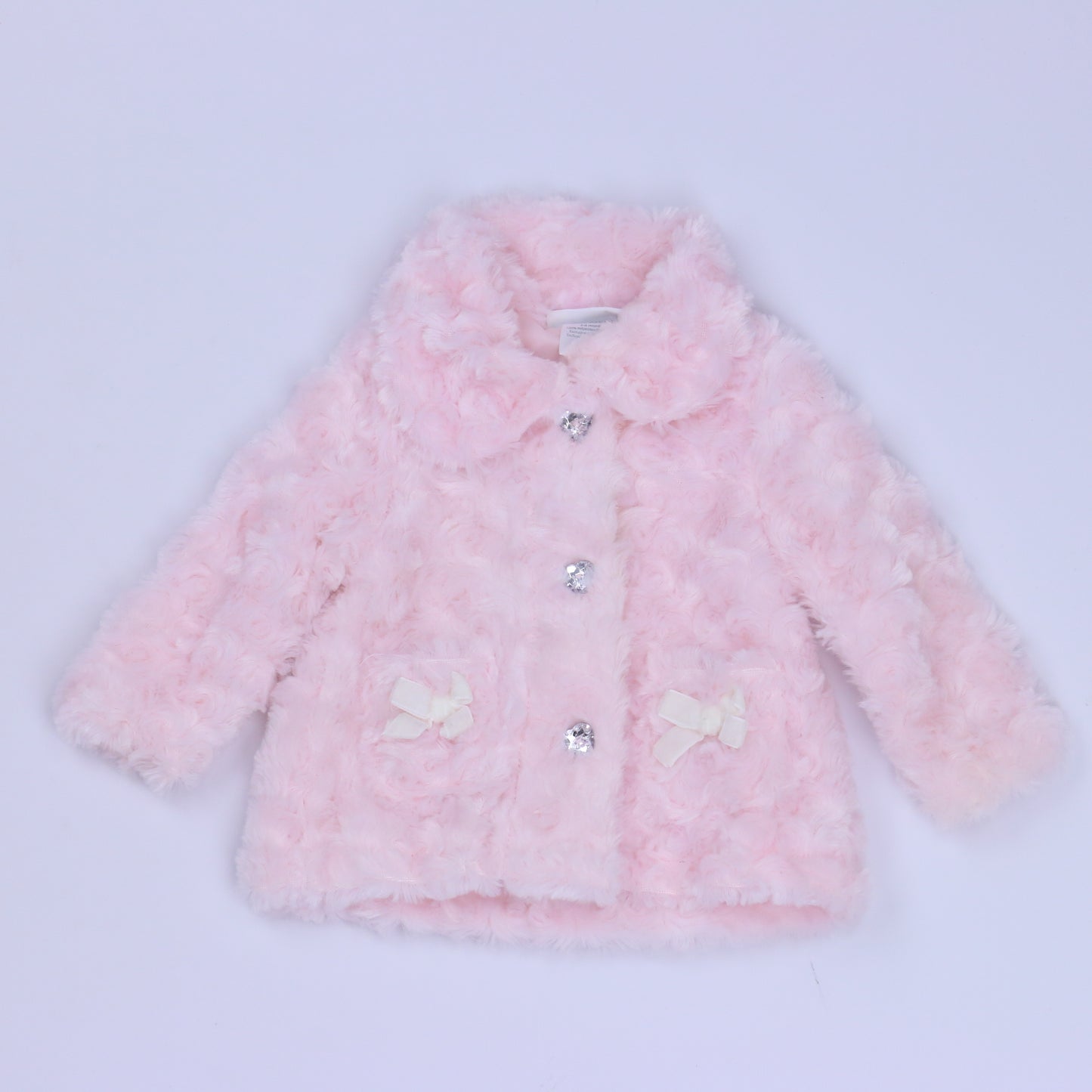 Mini Muffin Girls Pink Jacket Size: 3-6 Months Pink