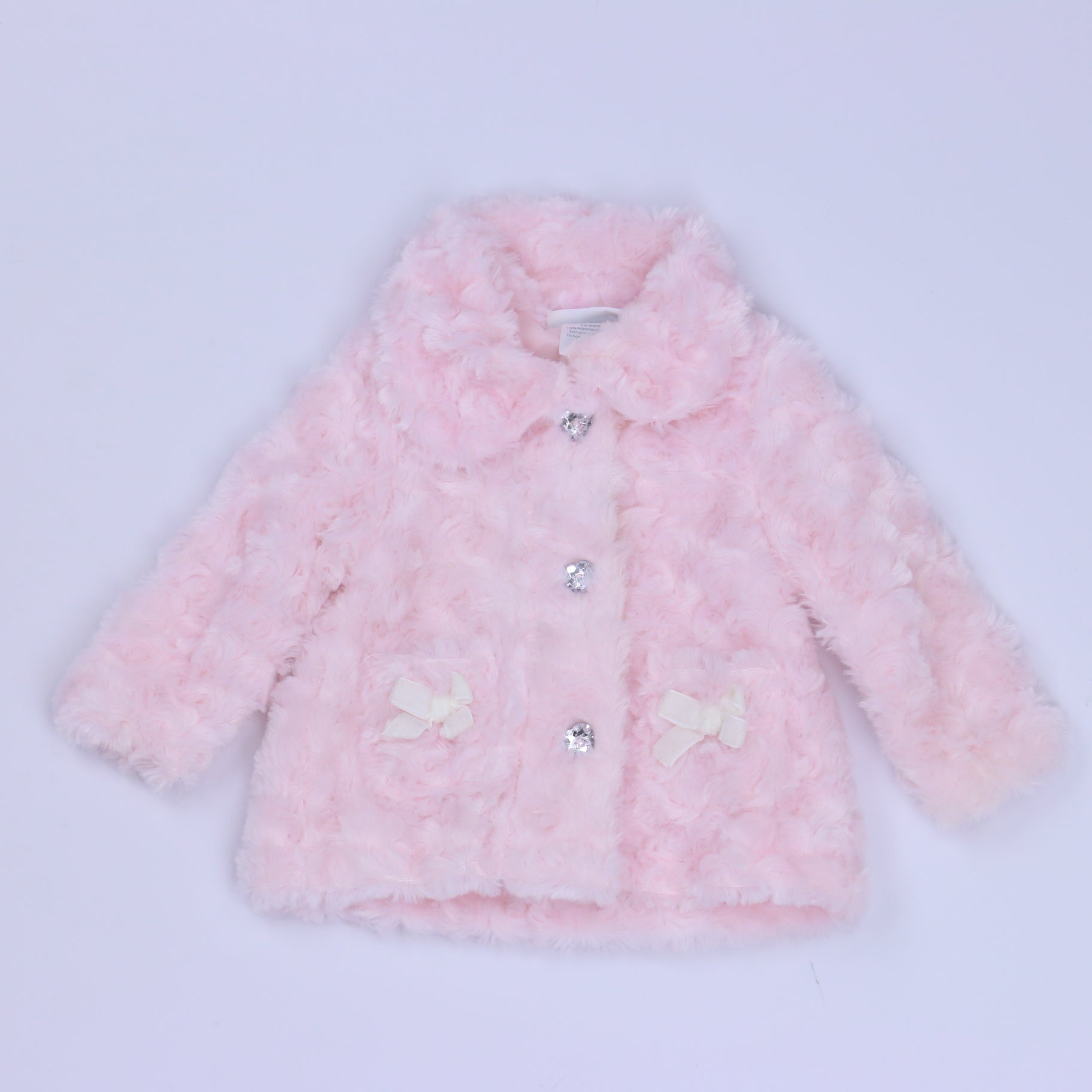 Mini Muffin Girls Pink Jacket Size: 3-6 Months Pink